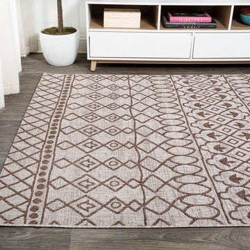 Kafel Tribal Bohemian Indoor/outdoor Area Rug